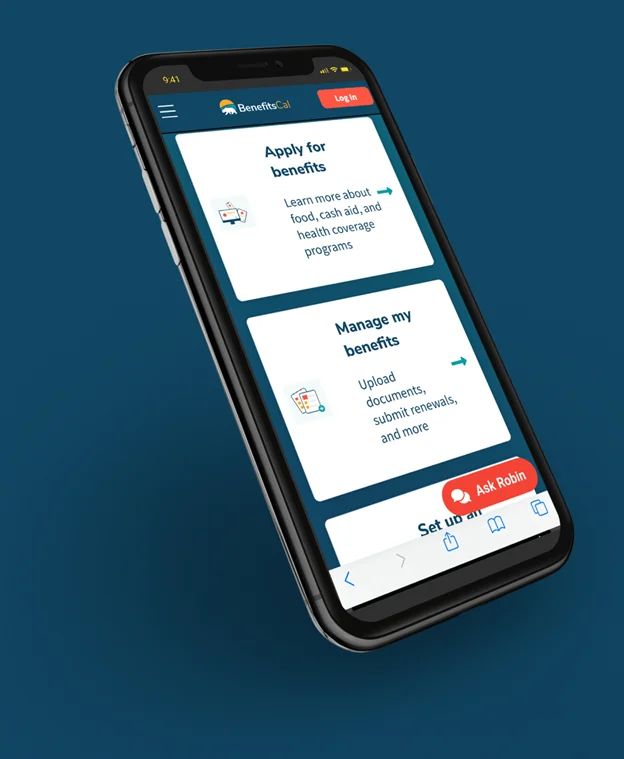 Who Can Use BenefitsCal Portal